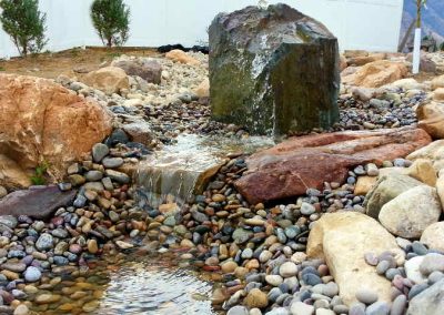 adding a water feature to landscaping design